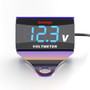 12-150V LED Display Digital Voltmeter Voltage Gauge Panel Meter With Bracket For Motorcycle Scooter Car