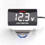 12-150V LED Display Digital Voltmeter Voltage Gauge Panel Meter With Bracket For Motorcycle Scooter Car