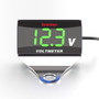 12-150V LED Display Digital Voltmeter Voltage Gauge Panel Meter With Bracket For Motorcycle Scooter Car