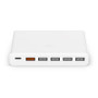 Original Xiaomi USB-C 60W Charger Type-C & USB-A 6 Ports Output Dual QC 3.0 Quick Charger