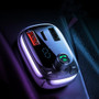 Baseus Dual USB Quick Charging 4.0 Car Charger FM Transmitter Bluetooth Car Kit LCD MP3 Player For iPhone X XS HUAWEI P30 Oneplus 7 XIAOMI MI9 MI8 S10 S10+   (Black)