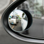 Baseus 2Pcs 49mm Car Blind Spot Rearview Mirror HD Convex 360° Wide Angle Round Auxiliary Mirror