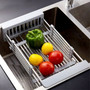 Kitchen Cup Fruit Dish Drying Drain Tray Water Mug Rack Organizer Holder Stand Kitchen Storage Rack