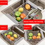 Kitchen Cup Fruit Dish Drying Drain Tray Water Mug Rack Organizer Holder Stand Kitchen Storage Rack