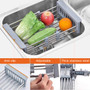 Kitchen Cup Fruit Dish Drying Drain Tray Water Mug Rack Organizer Holder Stand Kitchen Storage Rack