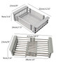 Kitchen Cup Fruit Dish Drying Drain Tray Water Mug Rack Organizer Holder Stand Kitchen Storage Rack