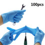 100pcs Acid Alkali Extra Strong Medical Free Nitrile Disposable Gloves Electronics Food Laboratory