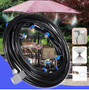 8M Outdoor Mist Coolant System Water Sprinkler Garden Patio Mister Cooling Spray Kits