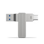 Jesis 2-in-1 USB 3.0 To Type-C 32G 64G OTG USB Flash Drive 360° Rotation Design Memory Disk