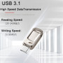 EAGET CU31 Type-C USB 3.1 32GB 64GB 128GB High Speed Flash Drive U Disk For Type-C Smart Phone Laptop MacBook