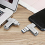 3-in-1 Type-C Micro USB USB 3.0 32GB 64GB Flash Drive U Disk For Smart Phone Tablet Laptop MacBook