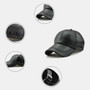 Men PU Leather Vintage Baseball Cap Personality Hat