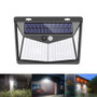 208 LED Solar Power PIR Motion Sensor Wall Light Outdoor Garden Lamp Waterproof