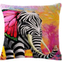 Honana WX-136 45x45cm 3D Vintage Flower Elephant Cotton Linen Pillow Case Cushion Cover Home Car Decor