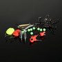 ZANLURE 101Pcs Fishing Lure Spinners Plugs Spoons Soft Bait Pike Trout Salmon+Box Set