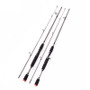 ZANLURE 1.8m 2.1M 2 Segments Fishing Rod Glass Steel Spinning Casting Fishing Pole