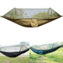 IPRee® Outdoor Camping Automatic Open Hammock Tent Nylon Parachute Hanging Swing Bed Mosquito Net