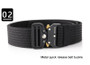125cm ENNIU TB13 3.8cm Nylon Waist Belts Alloy Buckle Heavy Duty Rigger Military Tactical Belt