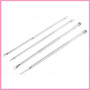 Acne Needle Set 4PCS Blackhead Acne Remover Extractor Pimple Comedone Removal Tool Kit for Facial Care Skin