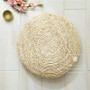 Mrosaa Natural Straw Washable Yoga Tatami Floor Cushion