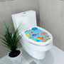 Creative 3D Toilet Seat Wall Sticker Art Wallpaper Removable Bathroom Decals Home Decor