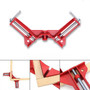 4Pcs 90 Degree Right Angle Picture Frame Corner Clamp Holder Woodworking Hand Kit Red