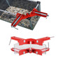 4Pcs 90 Degree Right Angle Picture Frame Corner Clamp Holder Woodworking Hand Kit Red