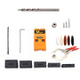 Engineer ABS Drill Oblique Pocket Hole Jig Kit System Woodworking Oblique Hole Puncher Locator W/ Step Drill Bit & Accessories