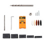 Engineer ABS Drill Oblique Pocket Hole Jig Kit System Woodworking Oblique Hole Puncher Locator W/ Step Drill Bit & Accessories