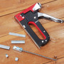 3 in 1 Heavy Duty Staple Guns 600 Nails Upholstery Stapler Tacker Hand Tool Kit