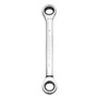 8-19mm Steel Metric Fixed Head Ratchet Spanner Gear Wrench Double End Ring Tool