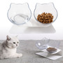 Non-slip Cat Double/Single Bowls with Raised Stand Pet Food Water Bowl Dog Feeder