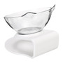 Non-slip Cat Double/Single Bowls with Raised Stand Pet Food Water Bowl Dog Feeder