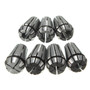 7PCS ER11 Precision Spring Collet Set CNC Milling Lathe Tool