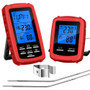 Bakeey Kitchen Food BBQ Thermometer Wireless Dual Channel Digital Display Thermometer