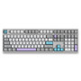 Akko 3108 V2 Silent 108 Keys Wired Mechanical Keyboard Morandi Grey AKKO Switch PBT Keycap Gaming Keyboard
