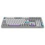 Akko 3108 V2 Silent 108 Keys Wired Mechanical Keyboard Morandi Grey AKKO Switch PBT Keycap Gaming Keyboard