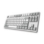 Akko 3087 V2 Silent 87 Keys Mechanical Gaming Keyboard Wired Morandi Grey AKKO Switch PBT Keycap Gaming Keyboard