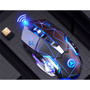 YINDIAO A4 2.4G Wireless Gaming Mouse Ergonomic 6 Buttons LED 1600DPI Computer Rechargeable Gamer Mice Silent Mouse for PUBG FPS Games