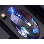 YINDIAO A4 2.4G Wireless Gaming Mouse Ergonomic 6 Buttons LED 1600DPI Computer Rechargeable Gamer Mice Silent Mouse for PUBG FPS Games
