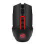 HXSJ X80 2.4G Wireless Rechargeable Mouse 4800DPI 7 Buttons Optical Mouse for PC Laptop Computer (Red)