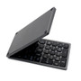 Wireless Foldable bluetooth Keyboard 81 Keys Aluminum Alloy Wireless Rechargeable Keyboard