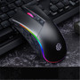 Inphic PW6 Wired Mechanical Gaming Mouse 4000 DPI Silent Mouse for Pro Gamers Business Office