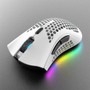 K-snake BM600 2.4G Wireless Rechargeable Mouse Hollow Honeycomb 1600DPI 7 Buttons Ergonomic RGB Optical Mice for Computer Laptop PC Gamer