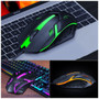 T-Wolf TF200 Wired Mouse & Keyboard Set 104 Keys Mechanical Feel RGB Keyboard Multiple Usage Mouse Gaming Office Typing Mouse and Keyboard Set