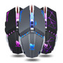T-Wolf V7 Wired Gaming Mouse Macro Programming Mouse 7 Buttons Adjustable 4800DPI Optical Mechanical Gaming Mice RGB Backlight for PC Computer Gamer