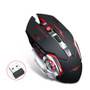 T-Wolf Q13B Wireless Gaming Mouse 2.4G bluetooth Dual Mode Wireless Bulid-in Rechargable Battery 2400DPI Mouse For PC Gaming Office