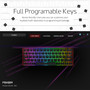 Feker 61 Keys Bamboo Base Mechanical Keyboard USB Wired Bluetooth5.0 Dual Mode Gateron Switch RGB Backlit Gaming Keyboard