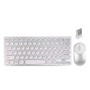 Wireless Keyboard and Mouse Combo 2.4G Ultra Slim Compact Portable Cordless Keyboard for PC Desktop Computer Notebook Laptop