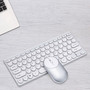 Wireless Keyboard and Mouse Combo 2.4G Ultra Slim Compact Portable Cordless Keyboard for PC Desktop Computer Notebook Laptop